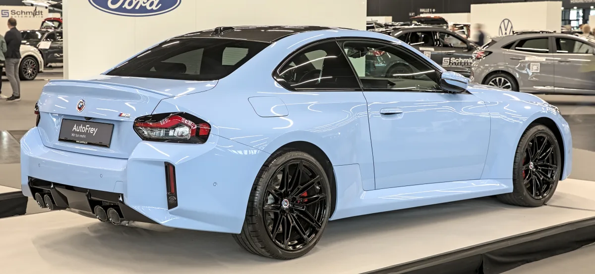 بي إم دبليو M2 كومبيتيشن (F87) - التصميم الخلفي وزاوية العادم