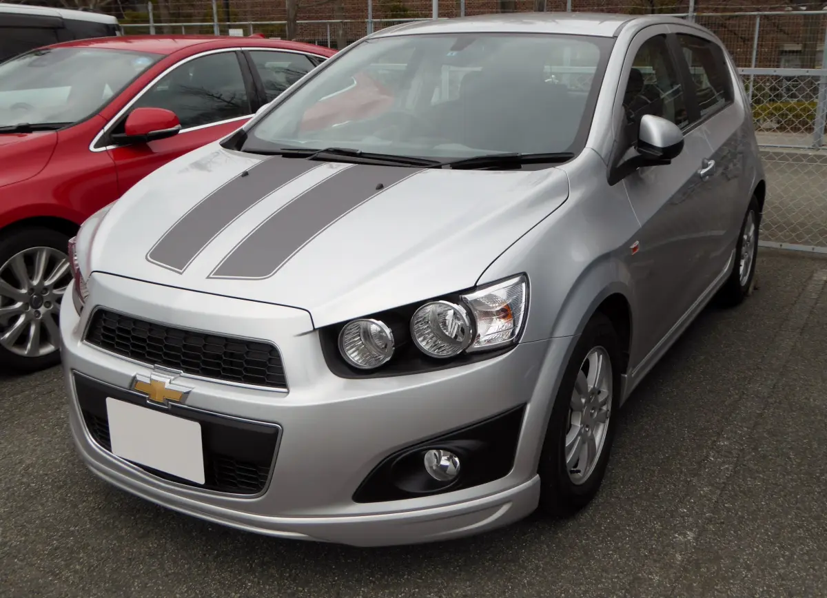 الواجهة الأمامية لـ شيفروليه أفيو 2015 (Aveo T250)