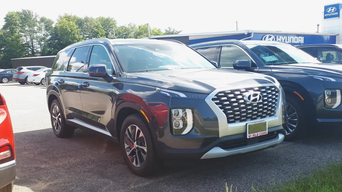 هيونداي باليسيد (Hyundai Palisade V6) - التصميم الخلفي وزاوية العادم