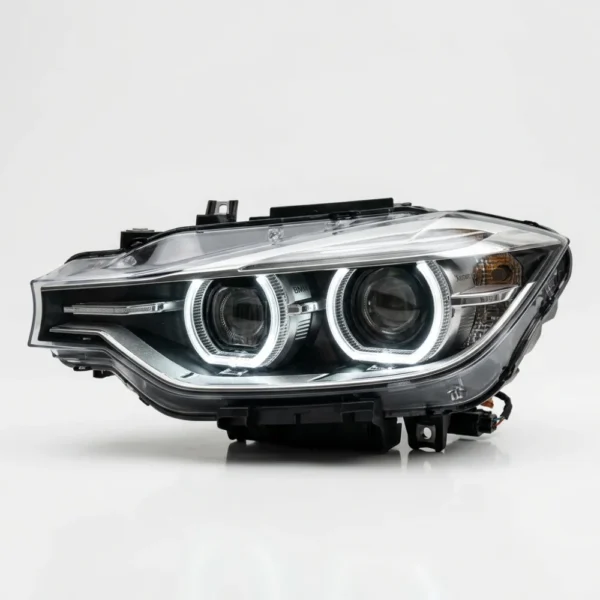 bmw-f30-front-headlight-oem فانوس بي ام دبليو F30 أمامي كامل أصلي استيراد خلع
