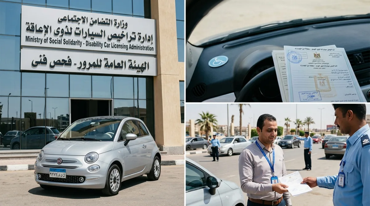 قوانين سيارات المعاقين الجديدة 2026 في مصر شروط 1200cc وحظر التيربو